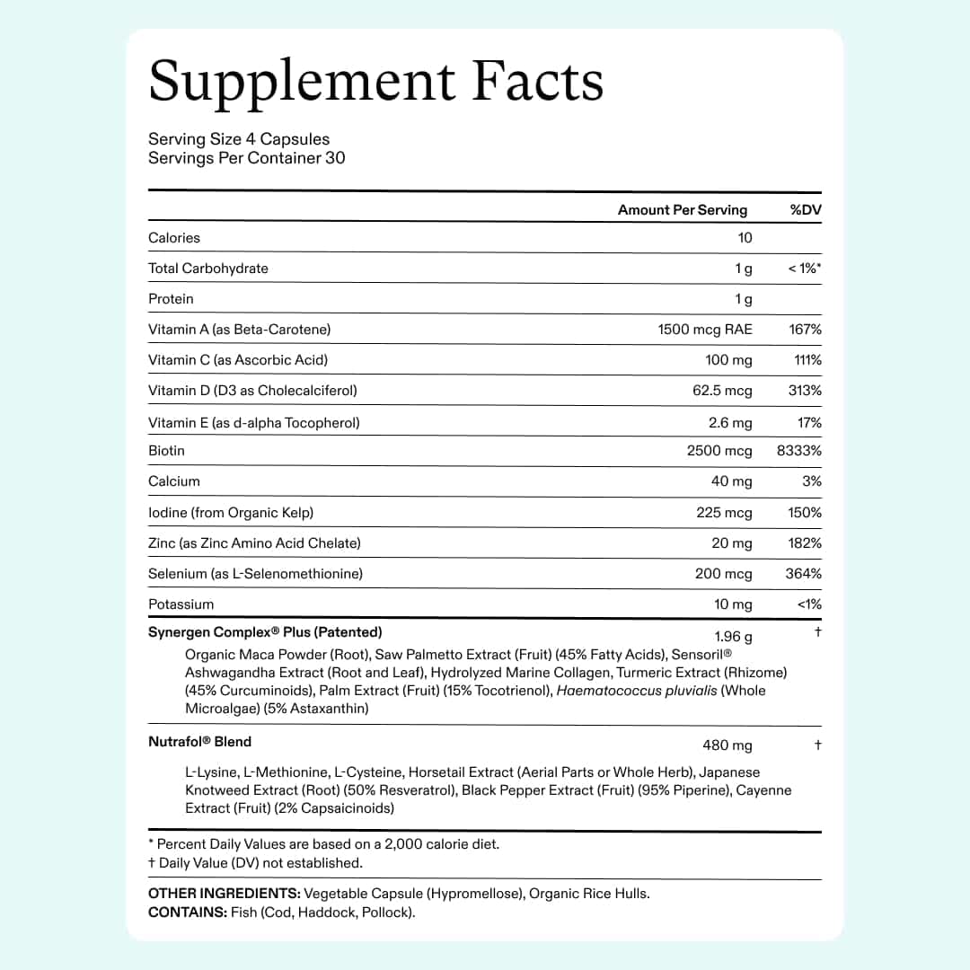 Nutrafol Women's Balance Hair Growth Pack 3-Month Supply